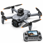 V918 Max GPS drone with 5G screen remote at bottom-right on white