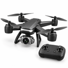 4DRC V14 drone with matching controller, left-facing three-quarter hero view.