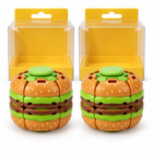 2 Piece With Original Retail burger push spinner pack, generated square studio product photo.