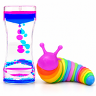 15-Pack Sensory Fidget Toys Bulk Classroom Prize Box: 02 timer slug detail studio product photo.