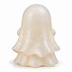 Ghost reading lamp back view showing the glittery layered ghost sheet