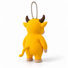 Mom Niu Funny Doll Keychain 3D Printed PLA Model Toy - rear view