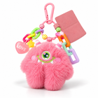 Creative Charm Doll Keychain Cute Backpack Pendant Bag Charm - Pink