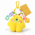 Creative Charm Doll Keychain Cute Backpack Pendant Bag Charm - Yellow