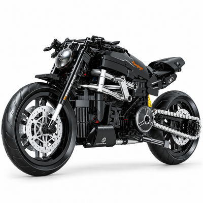 1:8 Scale Motorcycle Moto Vehicle Technical Building Blocks 538pcs