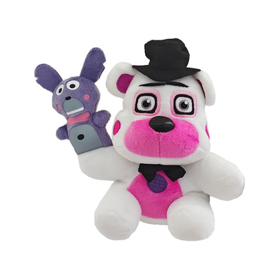18cm Funtime Freddy with Bon-Bon FNAF Plush Stuffed Toy