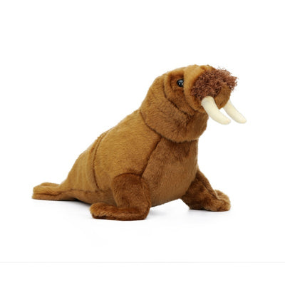 20CM Realistic Walrus Plush Toy Simulated Arctic Animal Doll