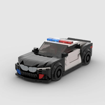 The Urban Defender: 318-Piece City Police Car DIY Construction Kit