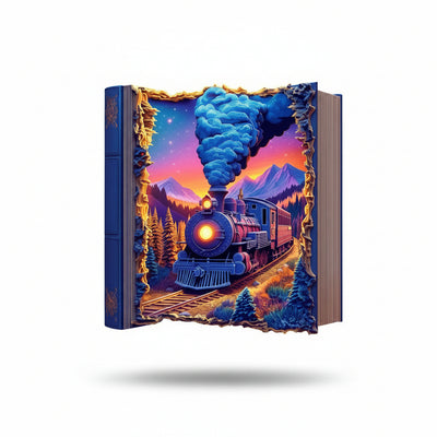 Train Wooden Puzzle - Irregular Cut Brain Teaser 3D Jigsaw | Toylvia™