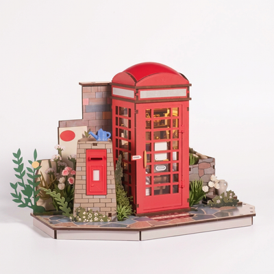 Cherry Blossom Book Stand 3D Wooden Puzzle | 116PCS Mini Model | ToyIvia