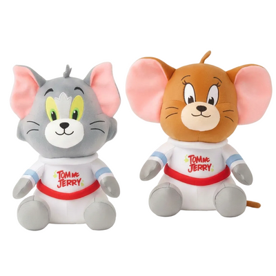 Space Astronaut Tom & Jerry Plush 20cm - Stuffed Animal Doll Gift