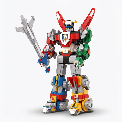 Cosmic Guardian Voltron Building Set | 2334PCS Defender of the Universe | ToyIvia