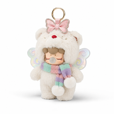 Rolife Nanci Christmas Bear Plush Pendant MN002 - Holiday Keychain & Charm