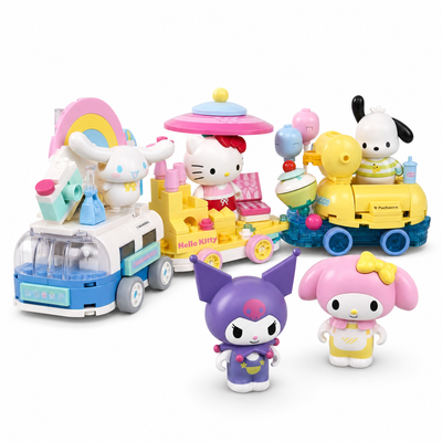 Keeppley Sanrio Float Parade Building Blocks - Kuromi, My Melody & Friends | Toylvia™