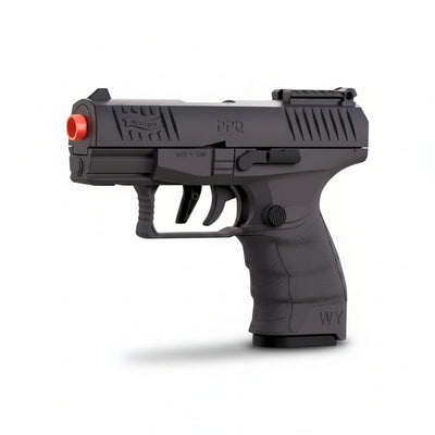 PPQ Soft Bullet Pistol Gun - Continuous Fire & Empty Chamber Lock Blaster