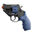 TB-500 Blue Dart Revolver toy displayed on a white background.