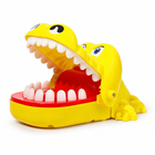 Yellow Bite Finger Crocodile Game three-quarter left studio image