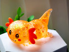 Axolotl Squishy Toy, Cute Slow Rising Fidget Toy For Stress Relief, Soft Squeeze, Orange