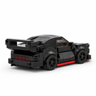 The Midnight Phantom: 321-Piece Black Sports Car DIY Construction Kit product photo