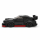 The Midnight Phantom: 321-Piece Black Sports Car DIY Construction Kit product photo
