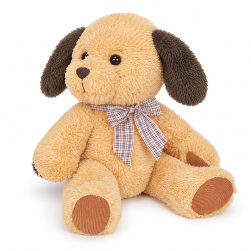 MaoGoLan Dog plush, three-quarter-left studio view