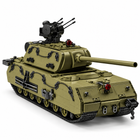 Panzer VIII Maus building block model third angle
