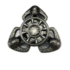 Mini Butterfly Metal EDC Fidget Spinner Magnetic Stress Toy - Space Like Gray