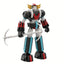 MOC anime-style mecha robot building block figure holding a weapon, LEGO compatible technical brick model for teens and adults