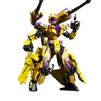 SEMBO 592pcs Action Figures Transform Mech Building Blocks