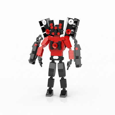 Skibidi Titan Speakerman 2.0 Building Block Set - 332pcs Action Figure