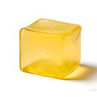 Squishy Stress Cube, Large Fidget Stress Ball Sensory Anti-Anxiety Slow Rising, Orange
