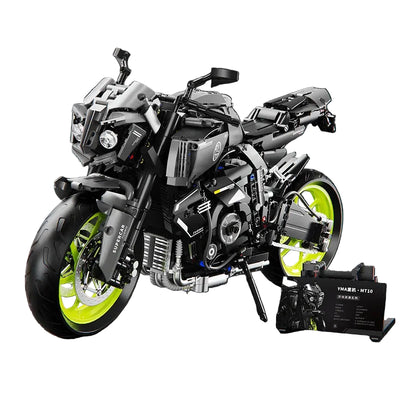 Realistic STEM Motorcycle Building Blocks Kit 1987pcs