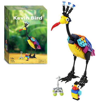 Kevin Bird Building Blocks Set – 215PCS Colorful Cartoon Bird Construction Toy for Teens & Adults