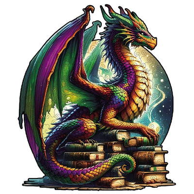 Legendary Focus: Magic Dragon High-Difficulty Wood Jigsaw