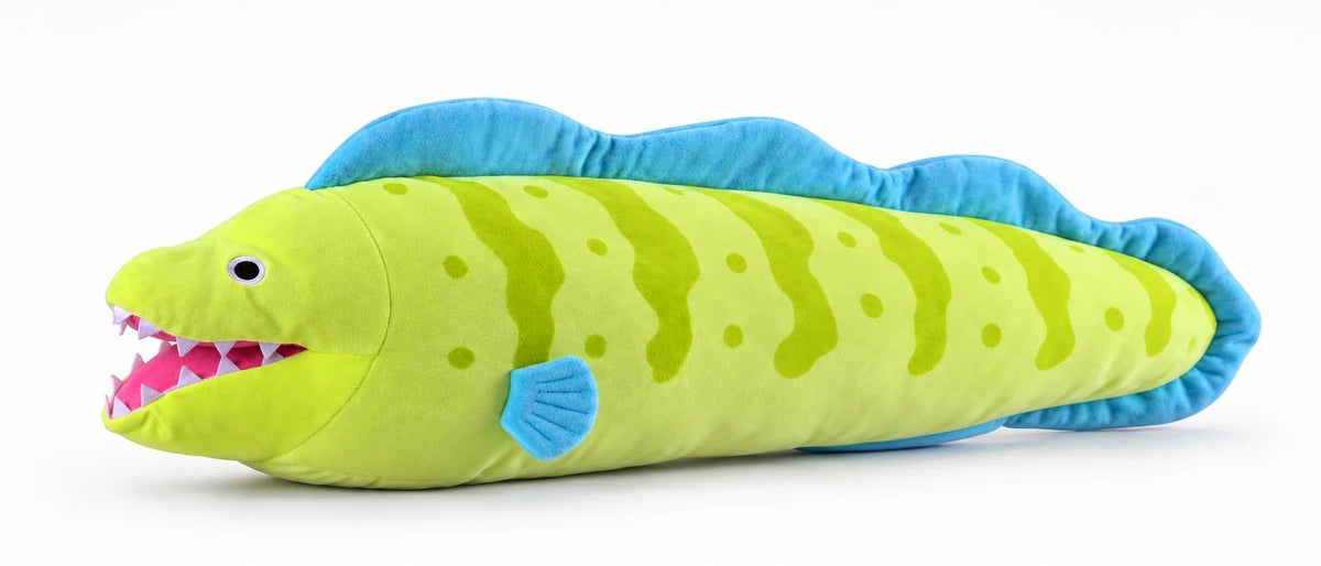 55CM Super Soft Sea Eel Plush Toy Cute Ocean Animal Bolster