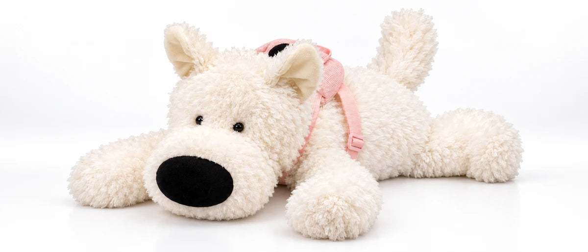 Highland Dog Schnauzer Backpack Plush Toy 55CM & 75CM Doll