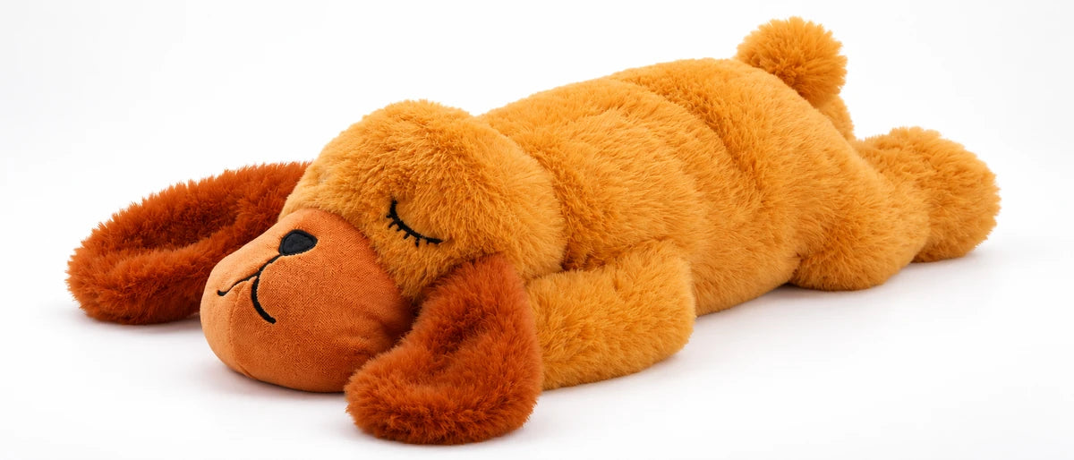 Heartbeat Simulator Plush Toy Comfort Dog Fox Raccoon