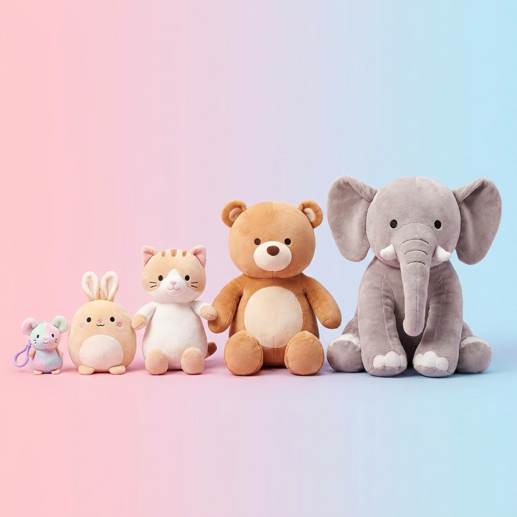 Plush Toy Size Guide: 30cm to Jumbo