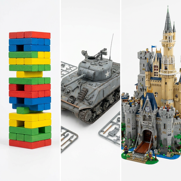 Construction Kits Compared: Blocks vs. Models vs. MOC Sets