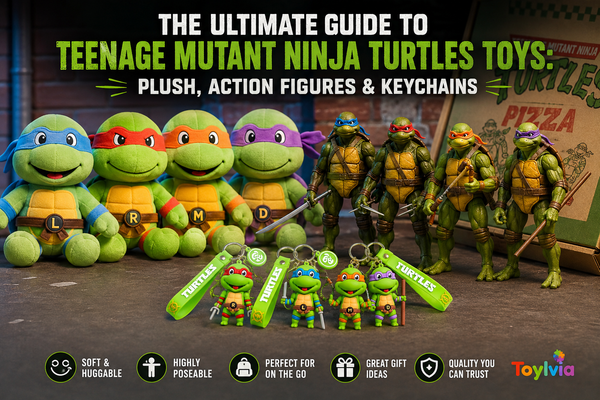 The Ultimate Guide to Teenage Mutant Ninja Turtles Toys: Plush, Action Figures & Keychains