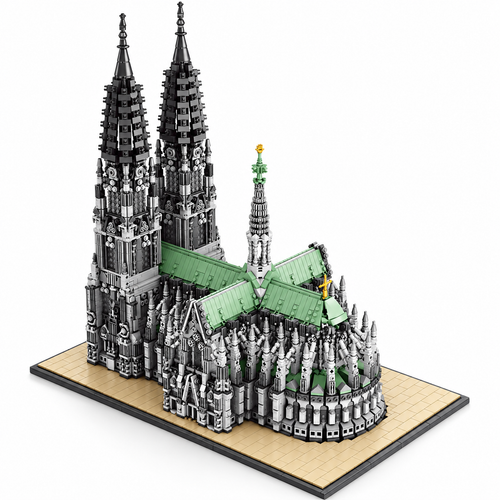 Xingbao 86300 Cologne Cathedral 8,614-piece model, full product hero