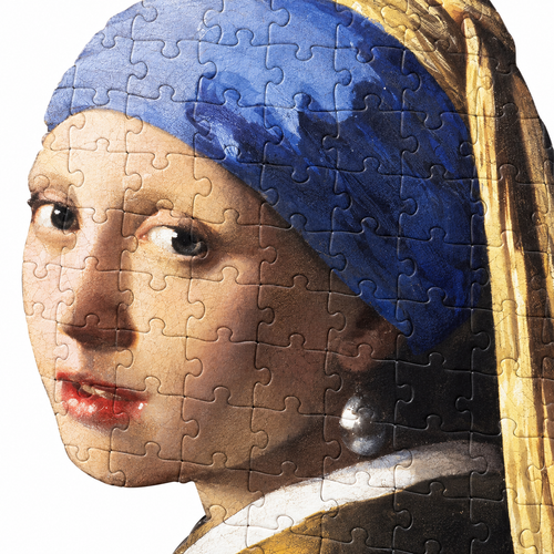 1000 Pieces Girl with a Pearl Earring Jigsaw Puzzle Vermeer - alternate view
