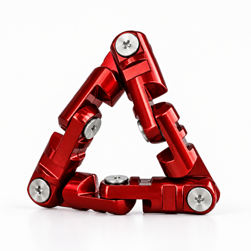 Metal Infinite Flip Chain Fidget Massage Bracelet Toy - alternate view