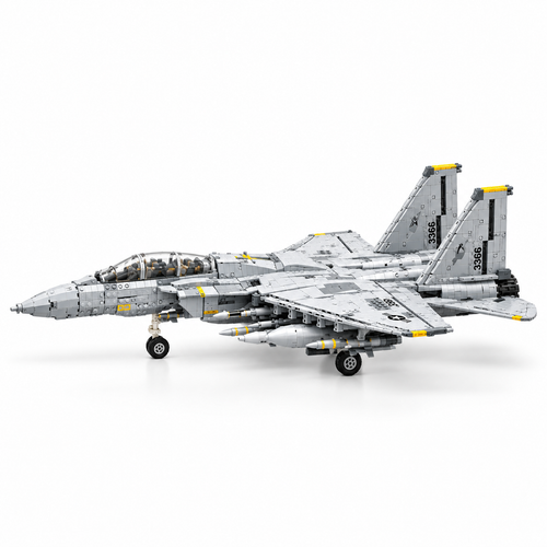 F-15E Strike Eagle 2216pcs Military Fighter Jet Building Set - alternate view