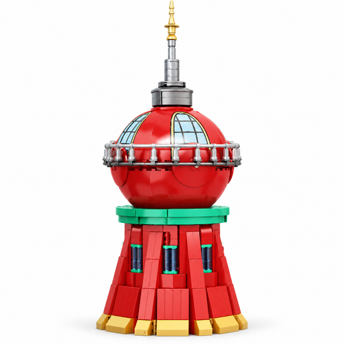 2574Pcs Creative Anime Future Lab Hub Building Blocks Set - alternate view