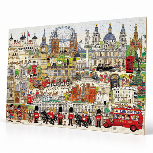 London Landmark Landscape 1000 Piece Jigsaw Puzzle 75x50cm - alternate view