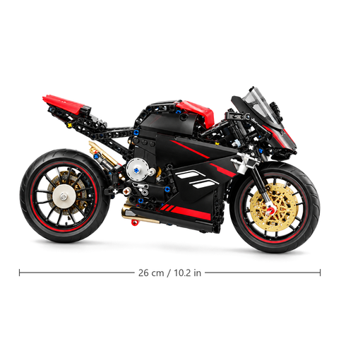 High-Speed Racing Motorcycle 1:8 Building Blocks 426pcs - alternate view