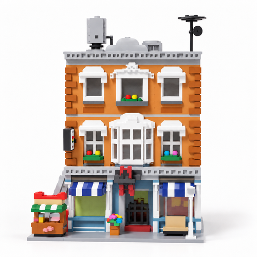 Hardware Store Modular Building Set | 3642PCS City View Kit | Toylvia - alternate view