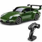 1-24-4wd-rc-drift-car-dual-tires-led-lights-easter-gift: generated studio photo for Color Green.