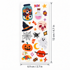 Halloween temporary tattoo sheet size: 12 cm x 6.9 cm (4.7 x 2.7 in)